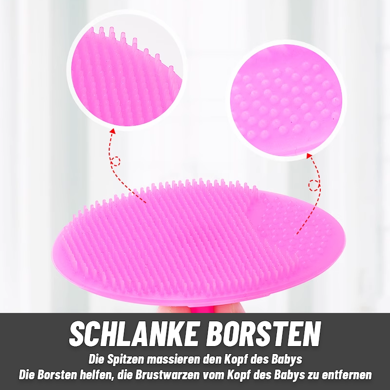 Baby-Shampoo-Bürste aus Silikon/baby shampoo brush