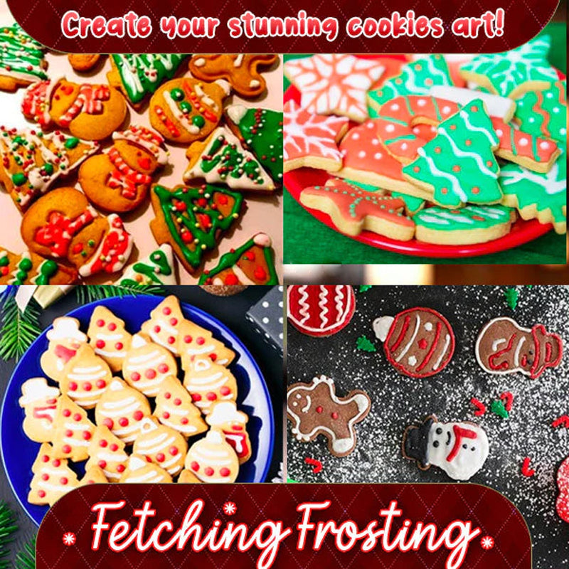 Christmas Baking Spring Cookies Stamp Set (4pcs)