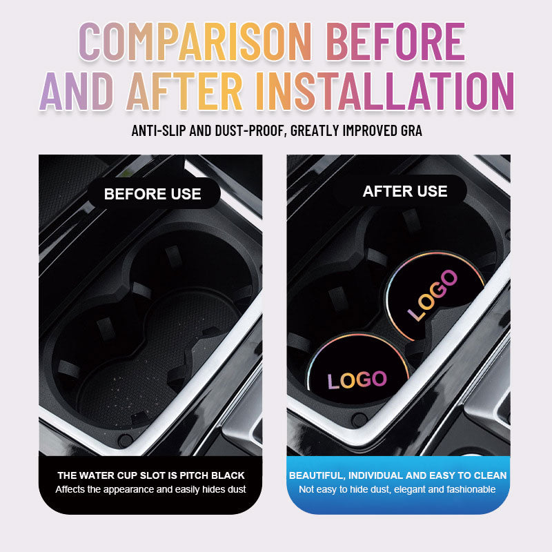 Laser Car Water Coaster（1 pair）