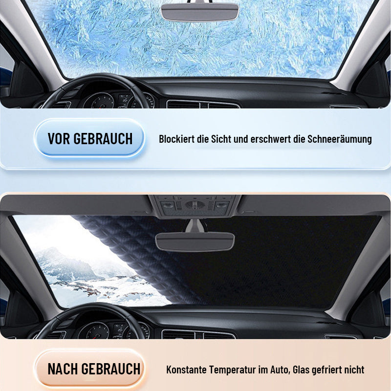 Magnetische Auto-Windschutzscheibenabdeckung/Magnetic car windshield cover