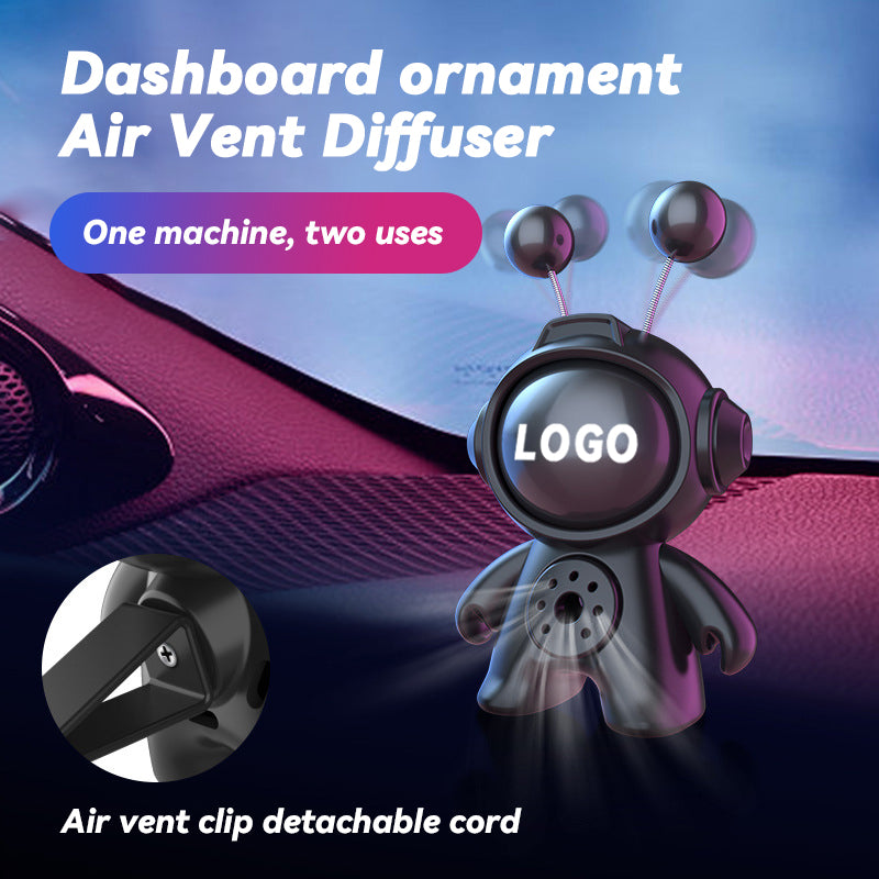Face-Changing Car Air Outlet Aromatherapy Decoration