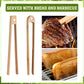 Bamboo Toaster Tongs