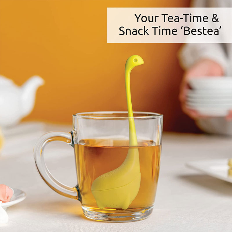 Water Monster Silicone Tea Strainer