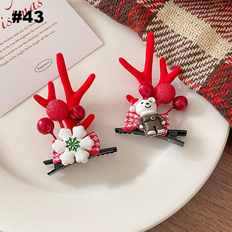 Christmas Antler Hair Clip