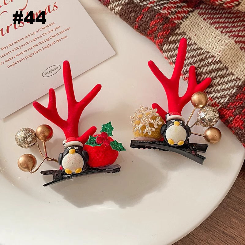 Christmas Antler Hair Clip