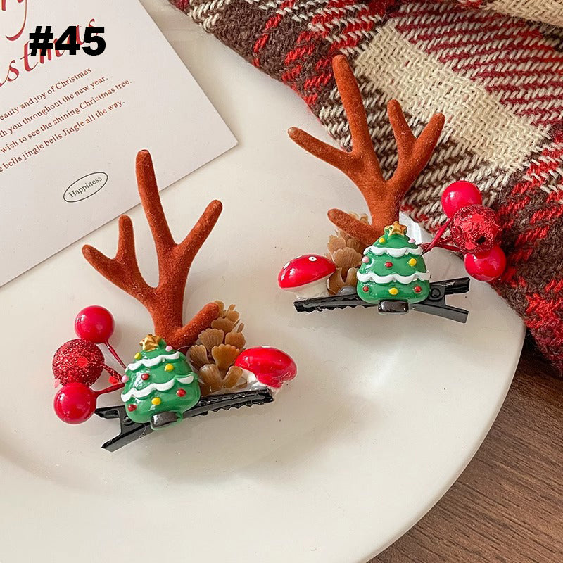 Christmas Antler Hair Clip