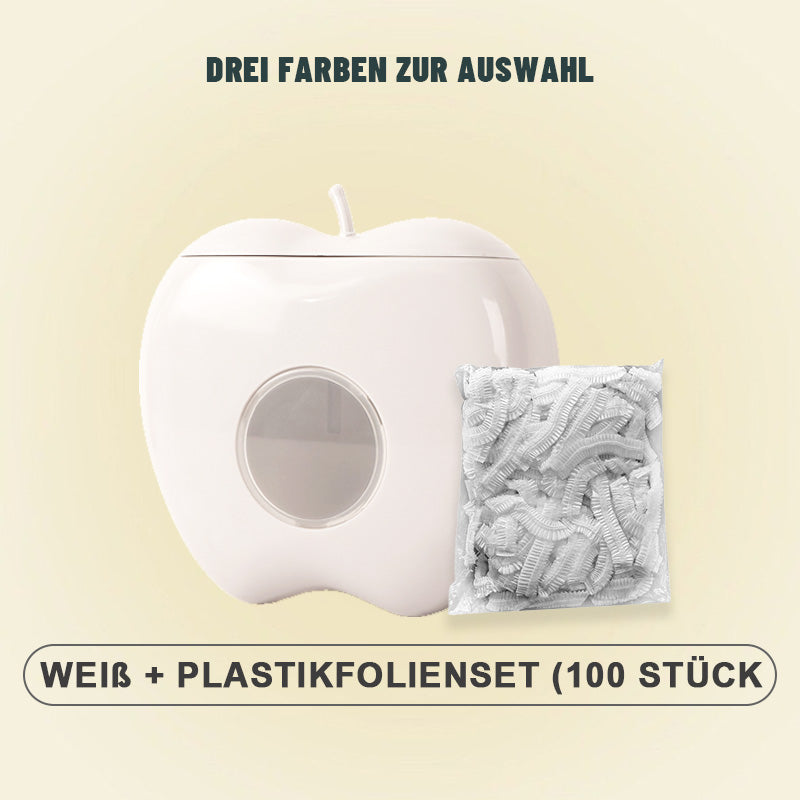 Wandmontierte Frischhaltebeutel-Entnahme- und Finishing-Box/Wall mounted fresh bag removal and finishing box