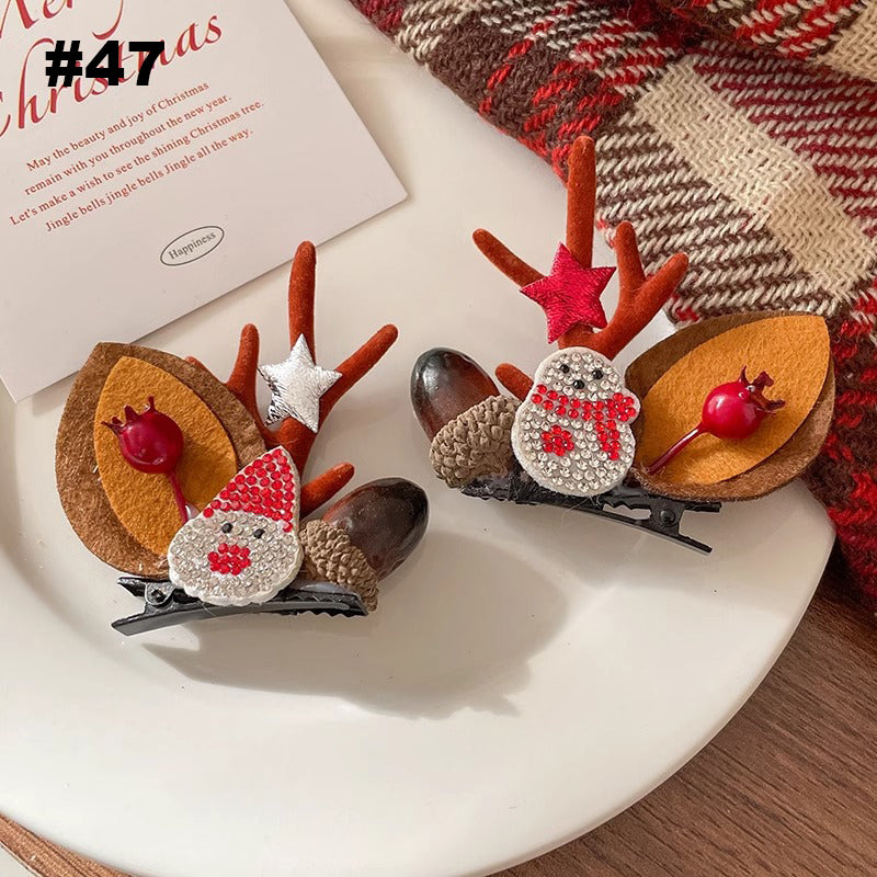 Christmas Antler Hair Clip