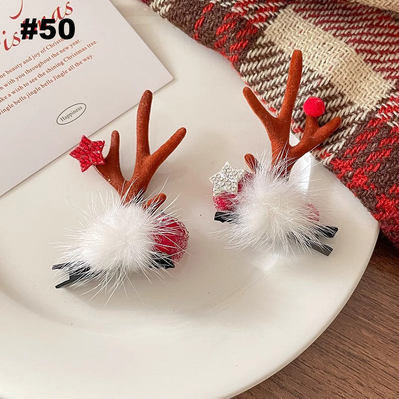 Christmas Antler Hair Clip
