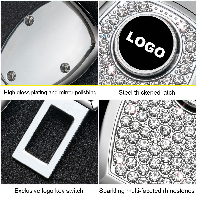 Diamond-Encrusted Seat Belt Extender