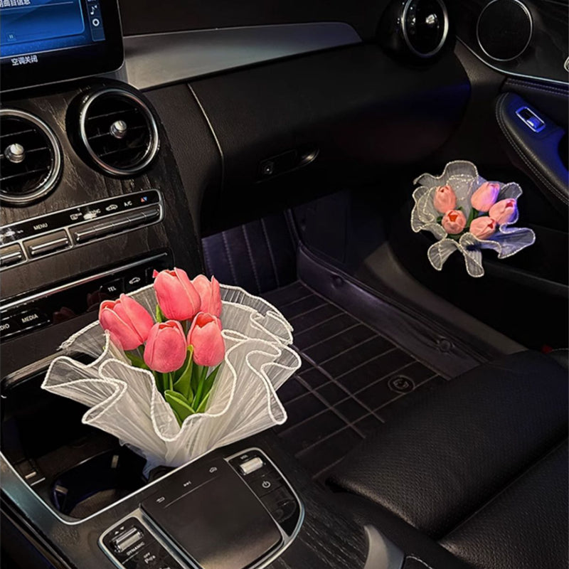 Tulip Bouquet Car Ornaments(5pcs)