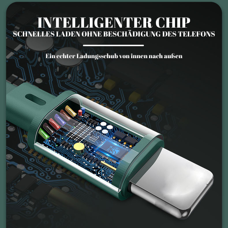 Teleskopierbare ein bis drei Datenkabel/Three-in-one retractable data cable