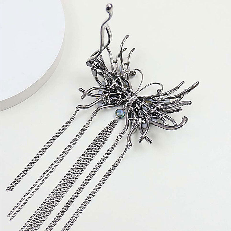 Long Tassel Head Buckle Grab