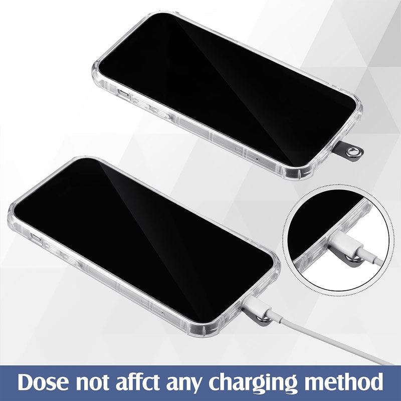 Transparent Cell Phone Lanyard Spacer