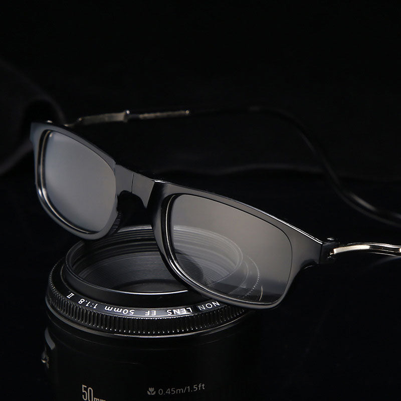 Retractable Magnetic Reading Glasses