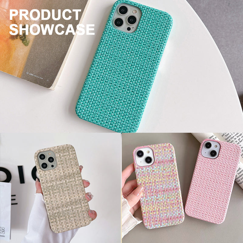 Woven Fabric Style Mobile Phone Case