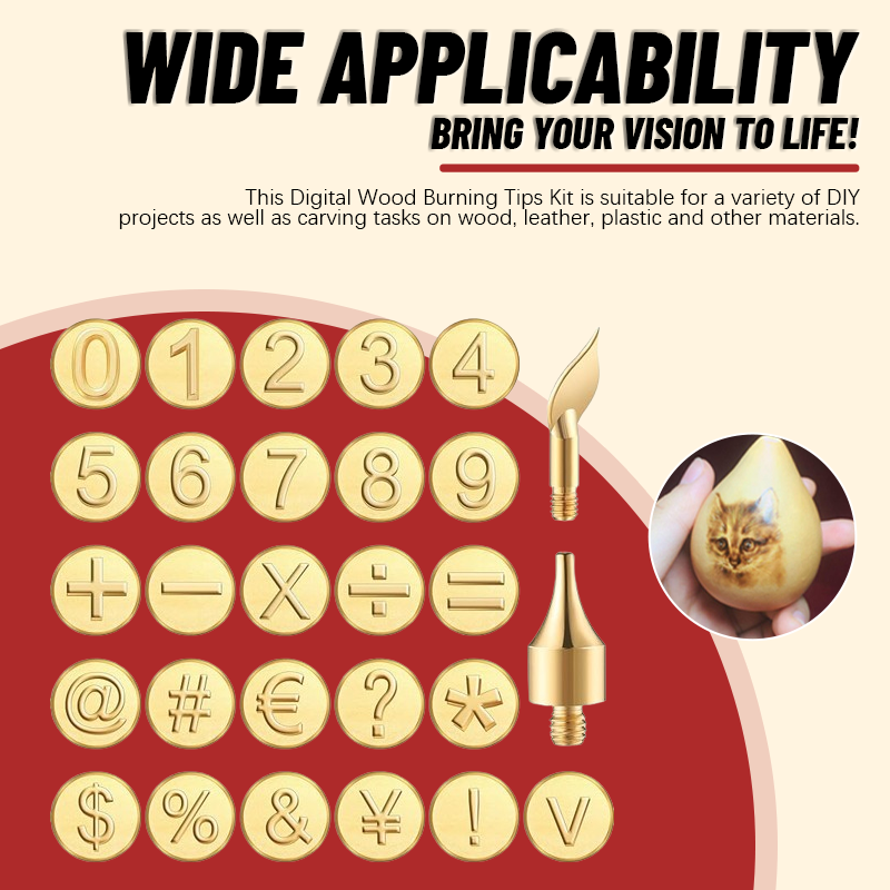 26 Number Symbol Engraving Soldering Iron(28-piece set)