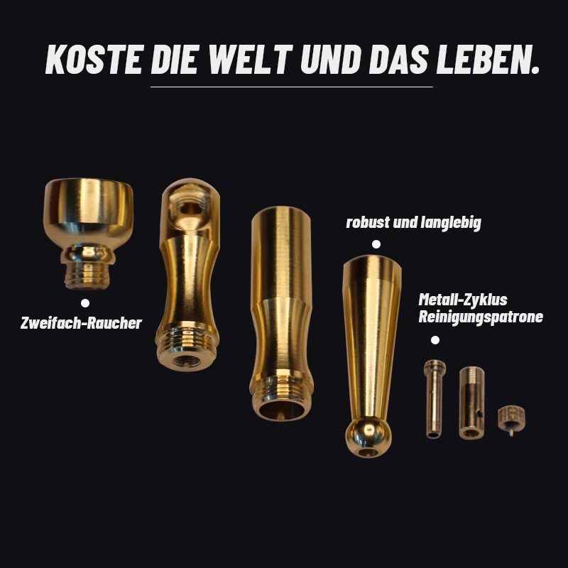 Abnehmbares Messingrohr/Brass cigarette holder