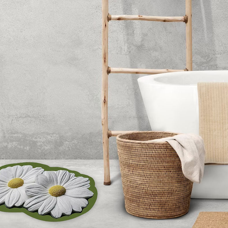 3D Flower Non-Slip Silicon Floor Mat