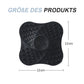Antiblockierende Bodenablaufabdeckung Mit Saugnapf（2er-Pack）/Anti-blocking floor drain cover with suction cup (2 pieces)