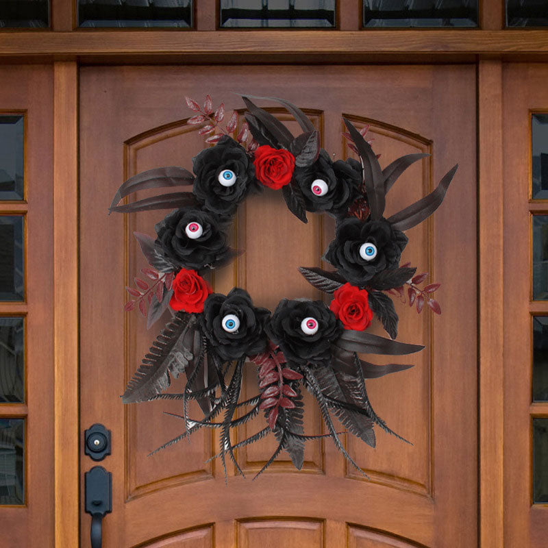 Halloween Rose Eyeball Dead Branch Garland