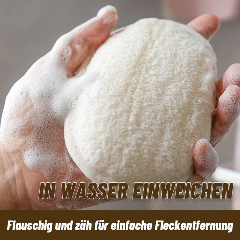 Peelende Loofah-Schwamm-Pads (3 Stk.) - Exfoliating Loofah Sponge Pads