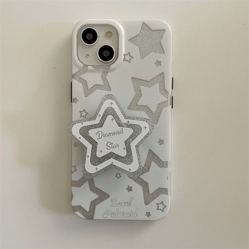 Glitter Star Holder Phone Case