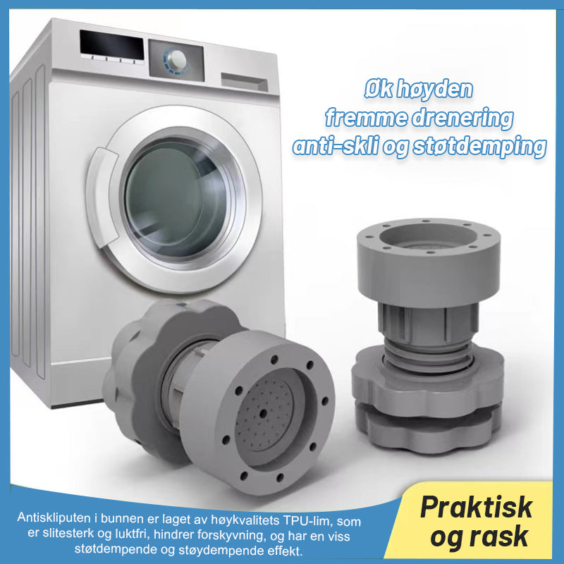 Vaskemaskin Justerbare Fotputer/Washing machine plus high foot mat