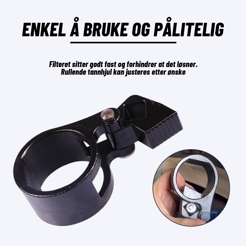 Multifunksjonell Styremaskin Og Rornøkkel/Multifunctional steering gear and rudder stock wrench