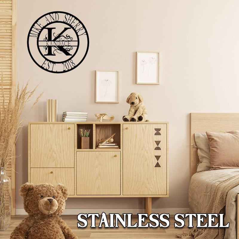 Elaborate Name - Steel Sign