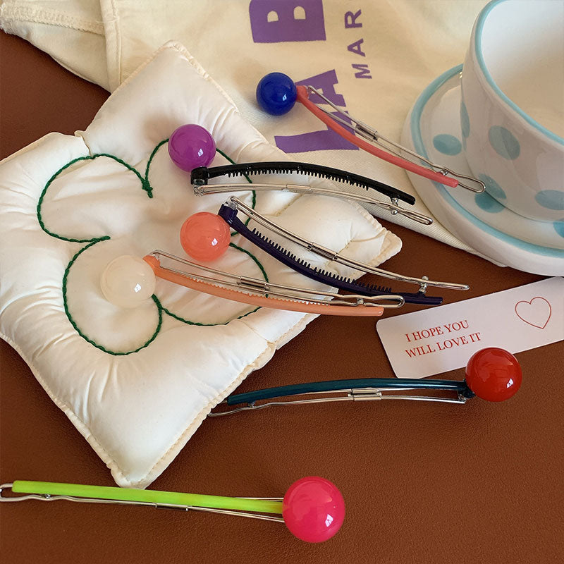 Ball Lollipop Hair Clip