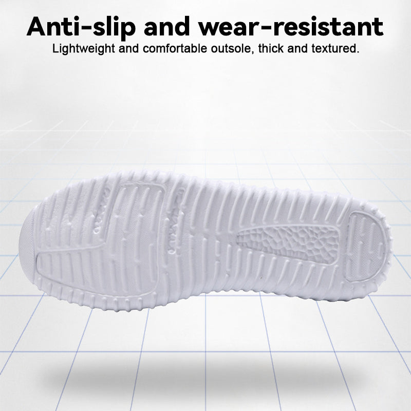 Breathable Mesh Work Slip-on Sneakers