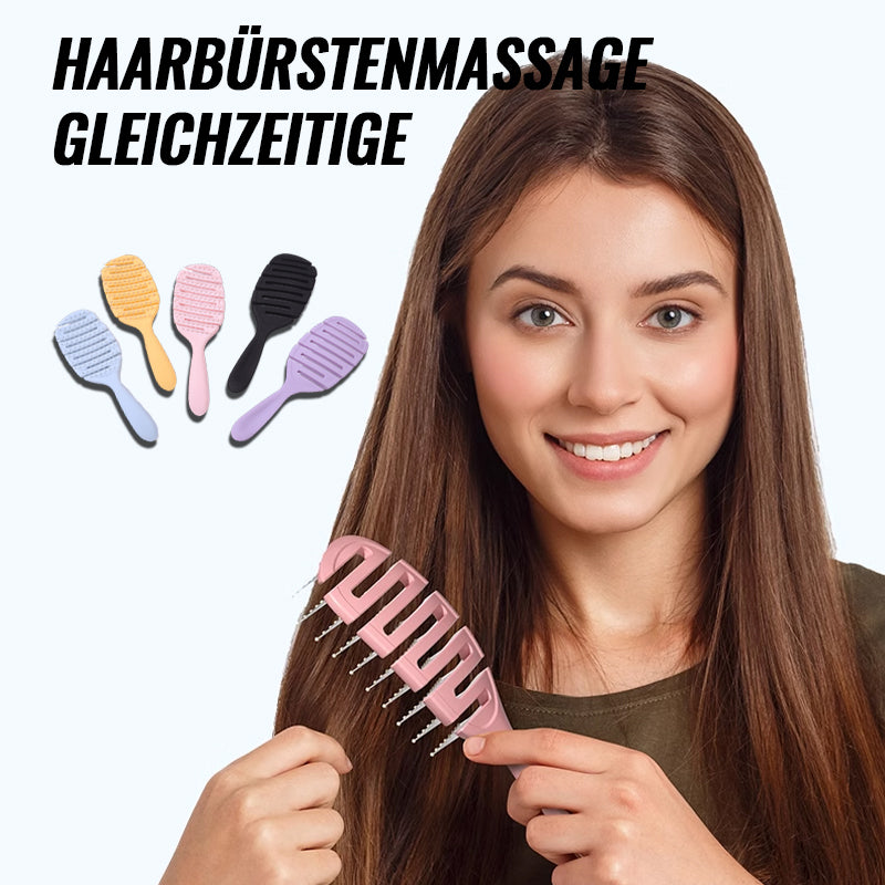 Hollow Lockiges Haar Massagekamm