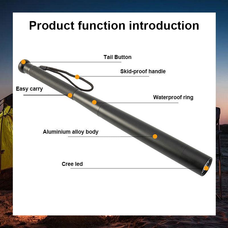 Baseball Bat Flashlight