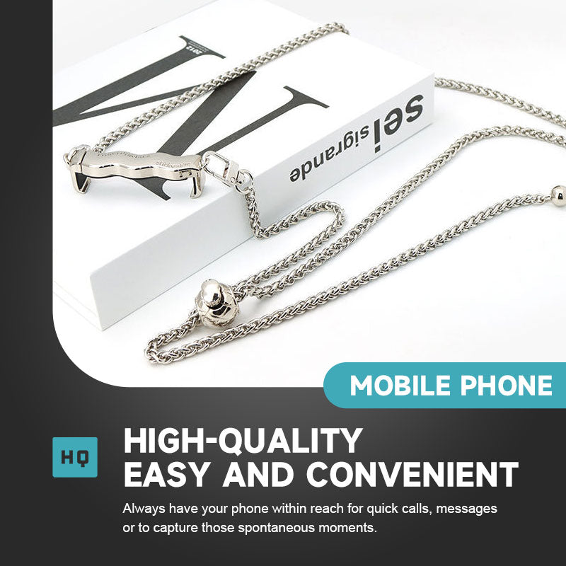 Mobile Phone Clip Metal Hanging Chain