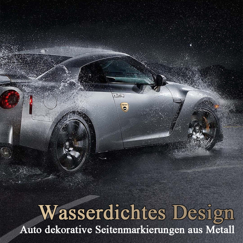 Auto dekorative Seitenmarkierungen aus Metall/car decorative metal side markers