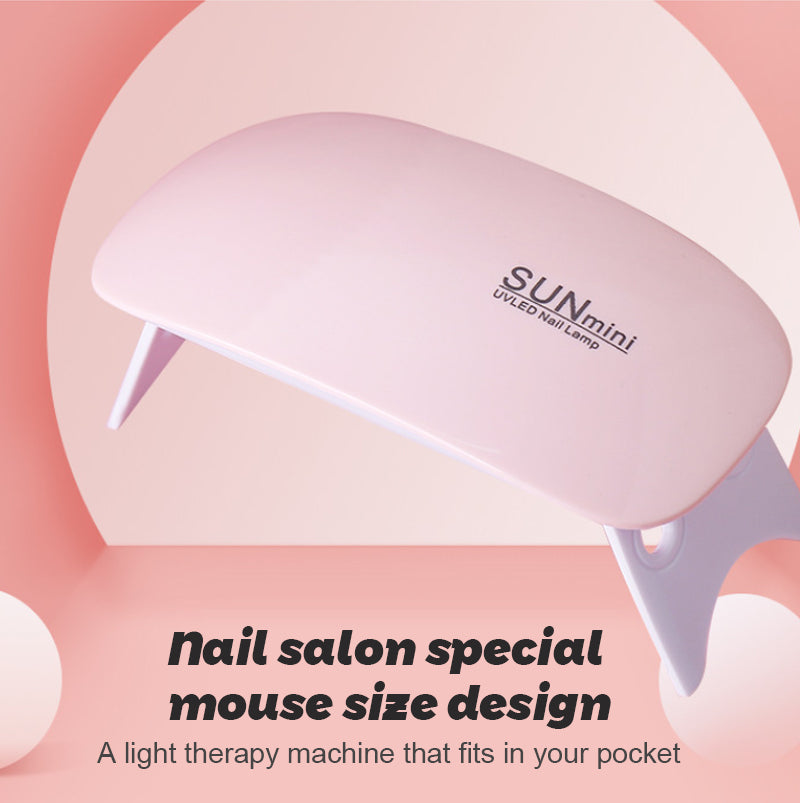 Semi-Cured Gel Nail Patch + UV Lamp