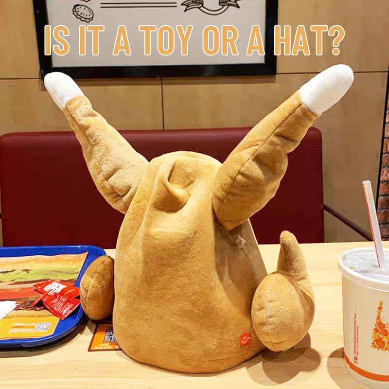 Moving Turkey Leg Hat