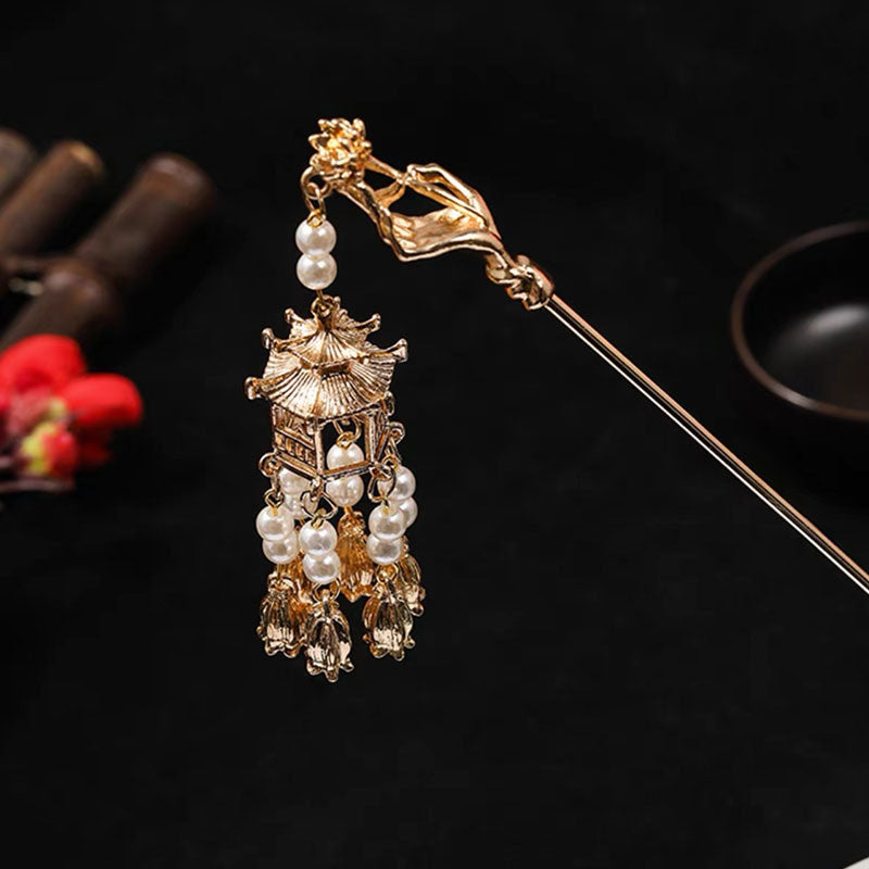 Lantern Tassel Hairpin