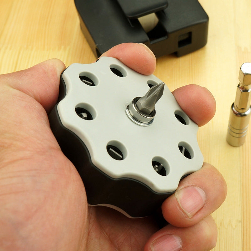 Portable Two-Way Ratcheting Labor-Saving Screwdriver