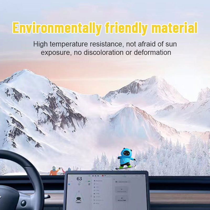 Car Skateboard Bear Ornaments