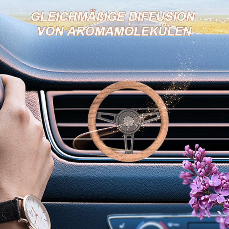 Retro-Walnuss-Auto-Aromatherapie