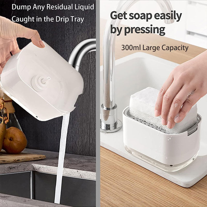 Push Type Manual Soap Dispenser (without sponge)