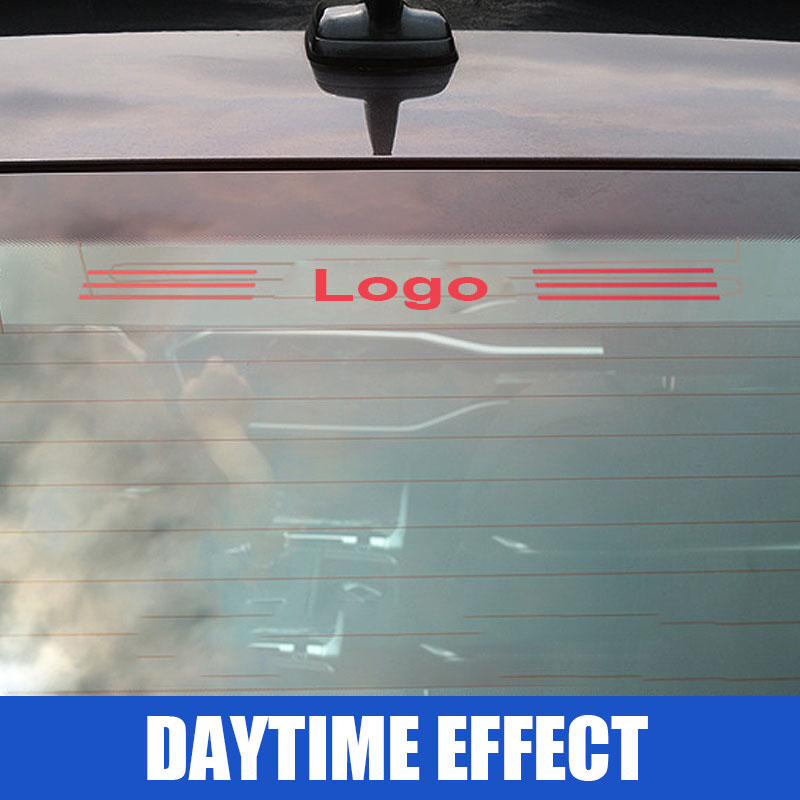 Car Rear Brake Light Sticker-For Audi