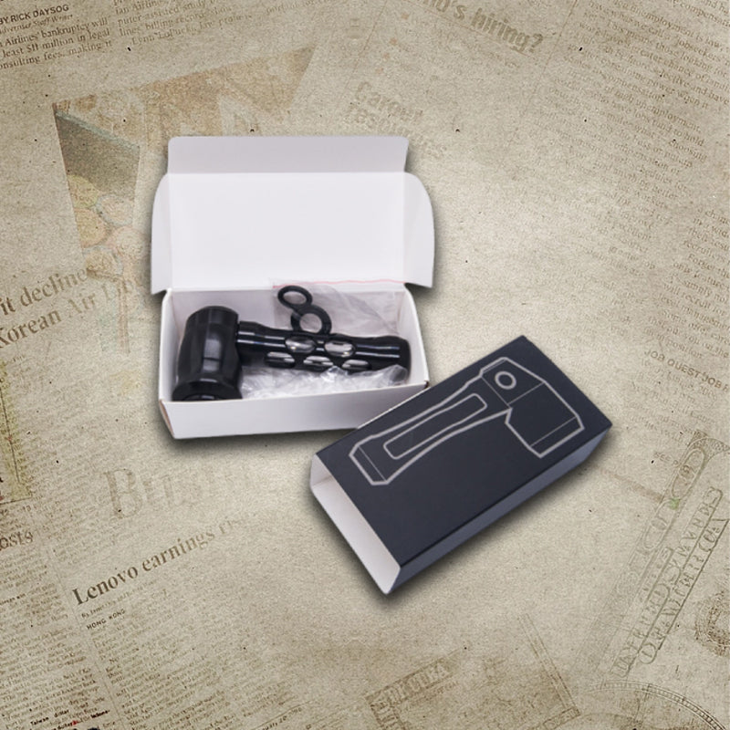 Exquisite Metal Hollowed-Out Tobacco Pipe