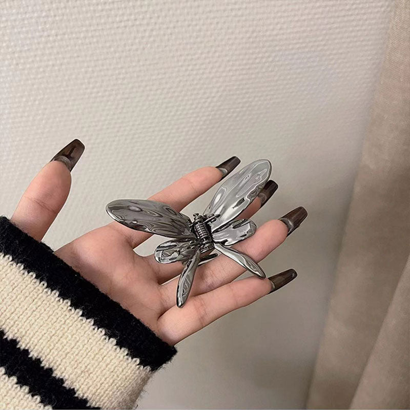 Metal Butterfly Hair Claw
