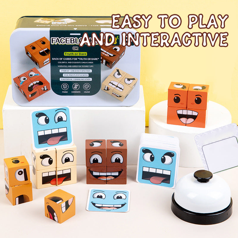 Face Change Rubik’s Cube Game