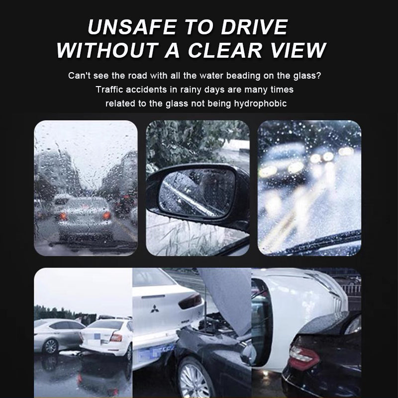 Car Rear View Mirror Glass Rainproof Bullet Rain