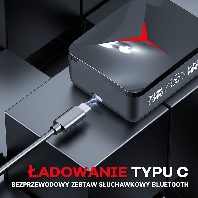 Inteligentny bezprzewodowy zestaw słuchawkowy Bluetooth/Slide Bluetooth power bank earphones