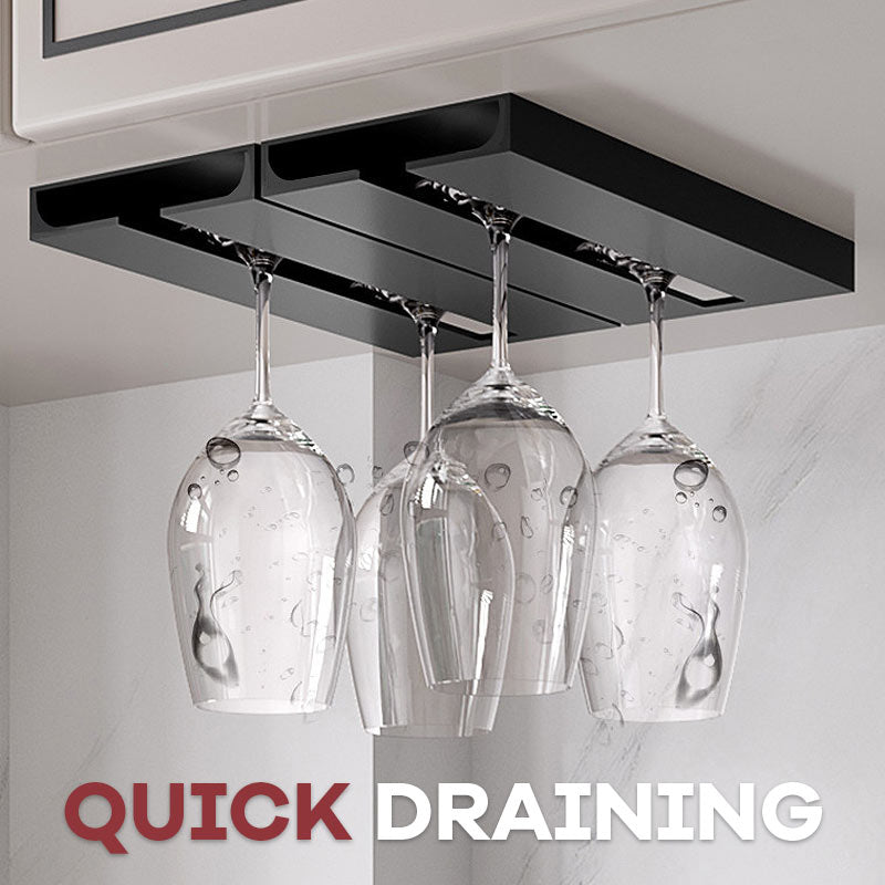 Red Wine Glass Hanging Rack